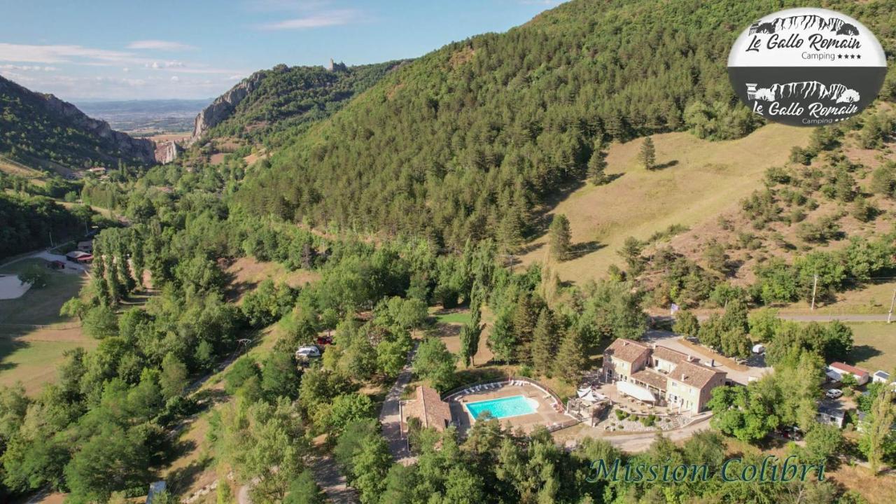 Camping Le Gallo Romain Barbieres Exteriér fotografie