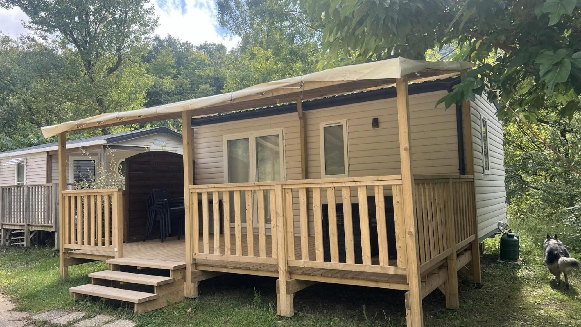 Camping Le Gallo Romain Barbieres Exteriér fotografie