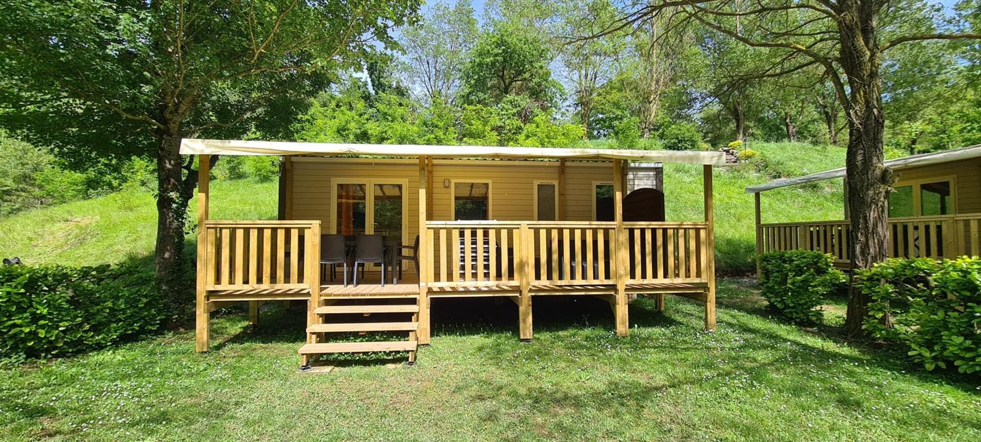 Camping Le Gallo Romain Barbieres Exteriér fotografie