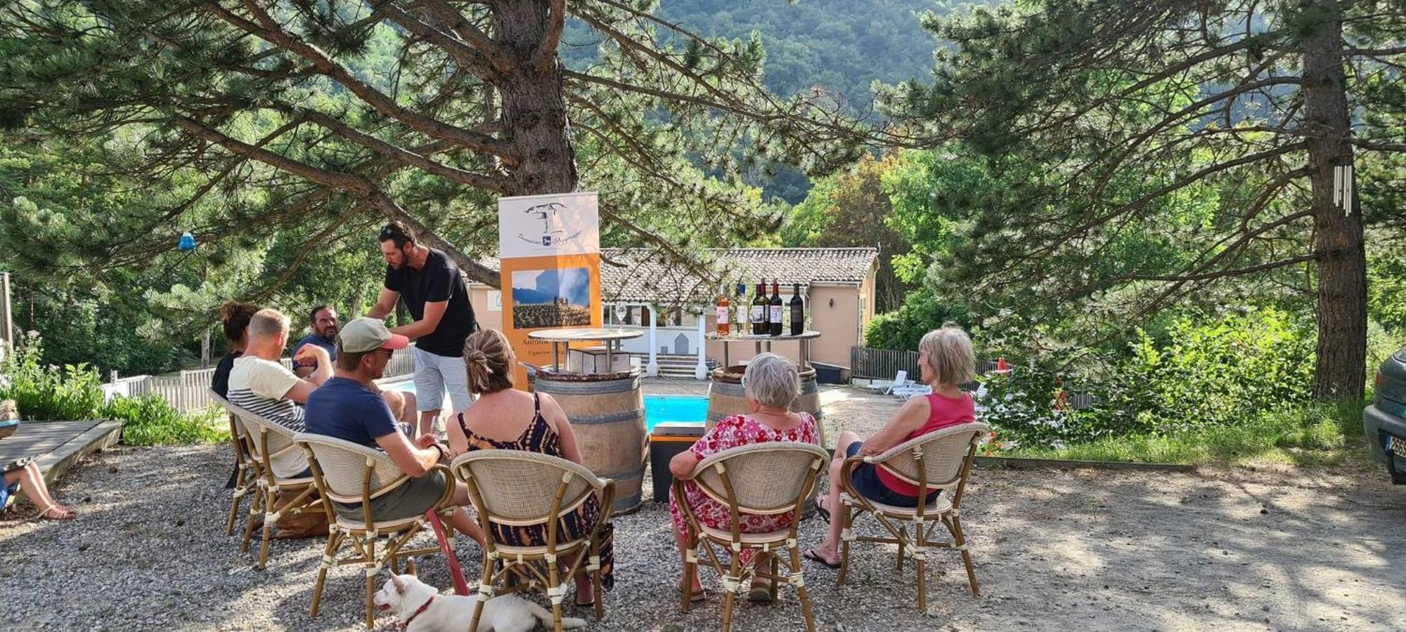 Camping Le Gallo Romain Barbieres Exteriér fotografie